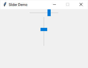 Пример виджета Tkinter Scale