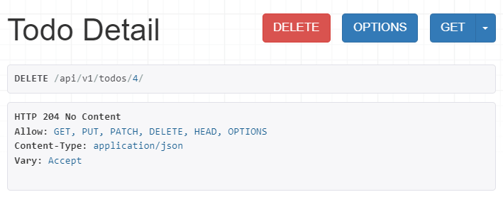 Пример удаления задачи